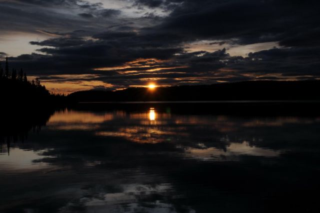 Solnedgång