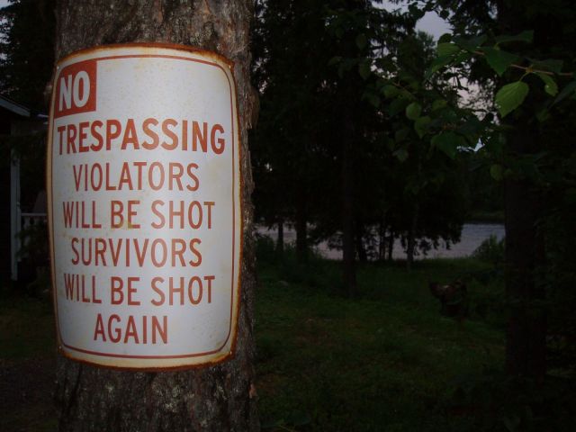 Trespassing