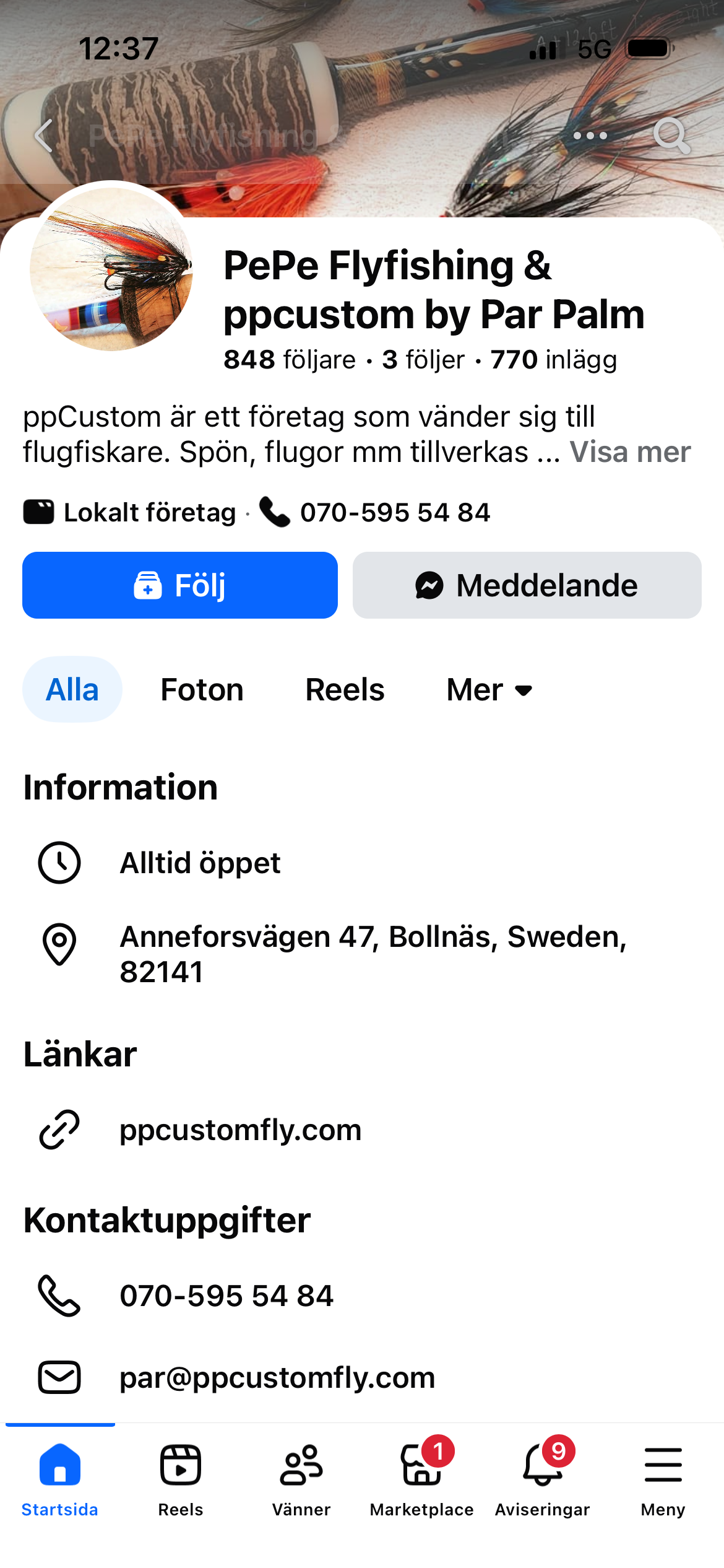 fixa spöring på Loomis tvåhands