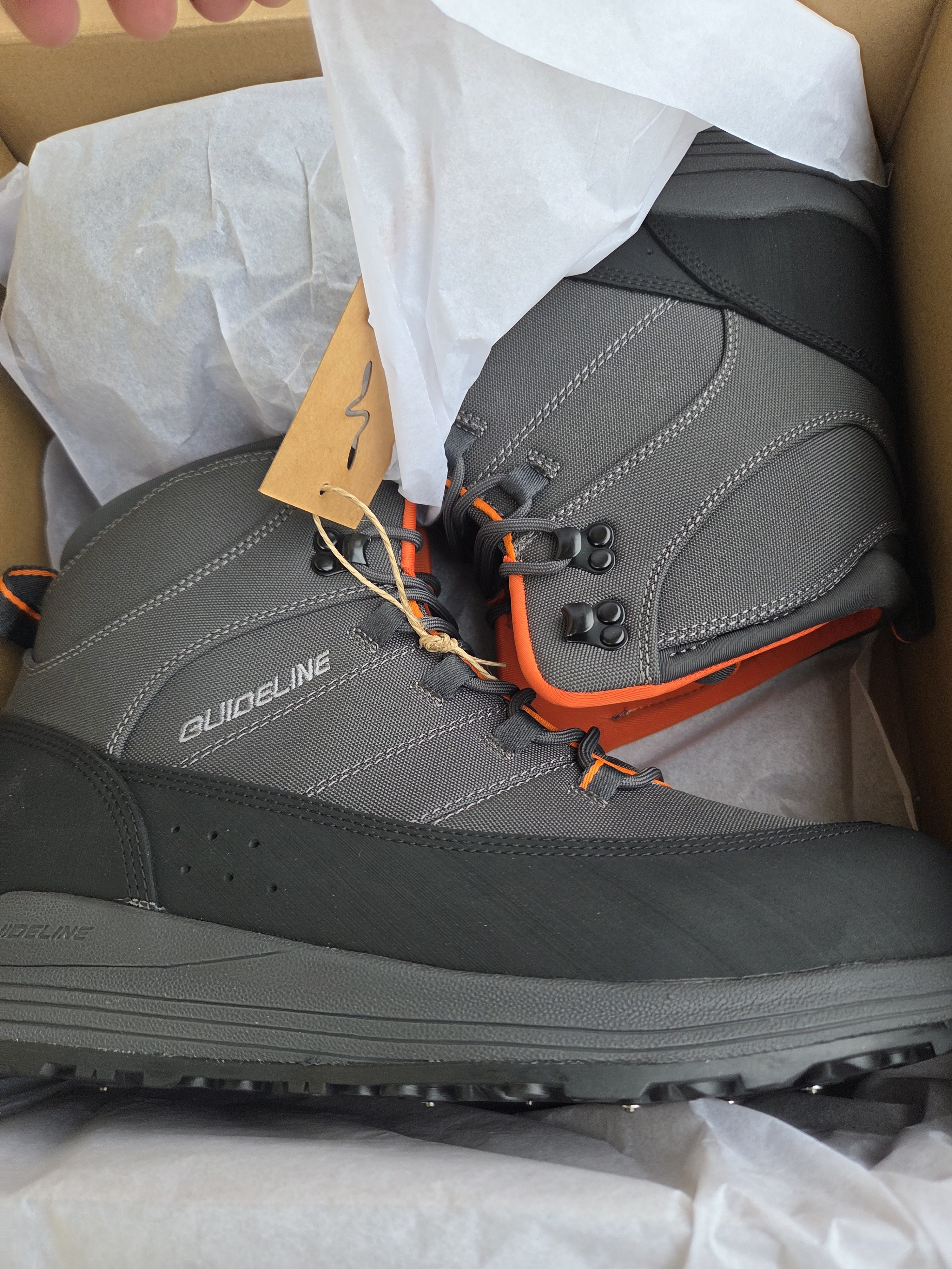 Vadarskor oanvända, 1350 sek