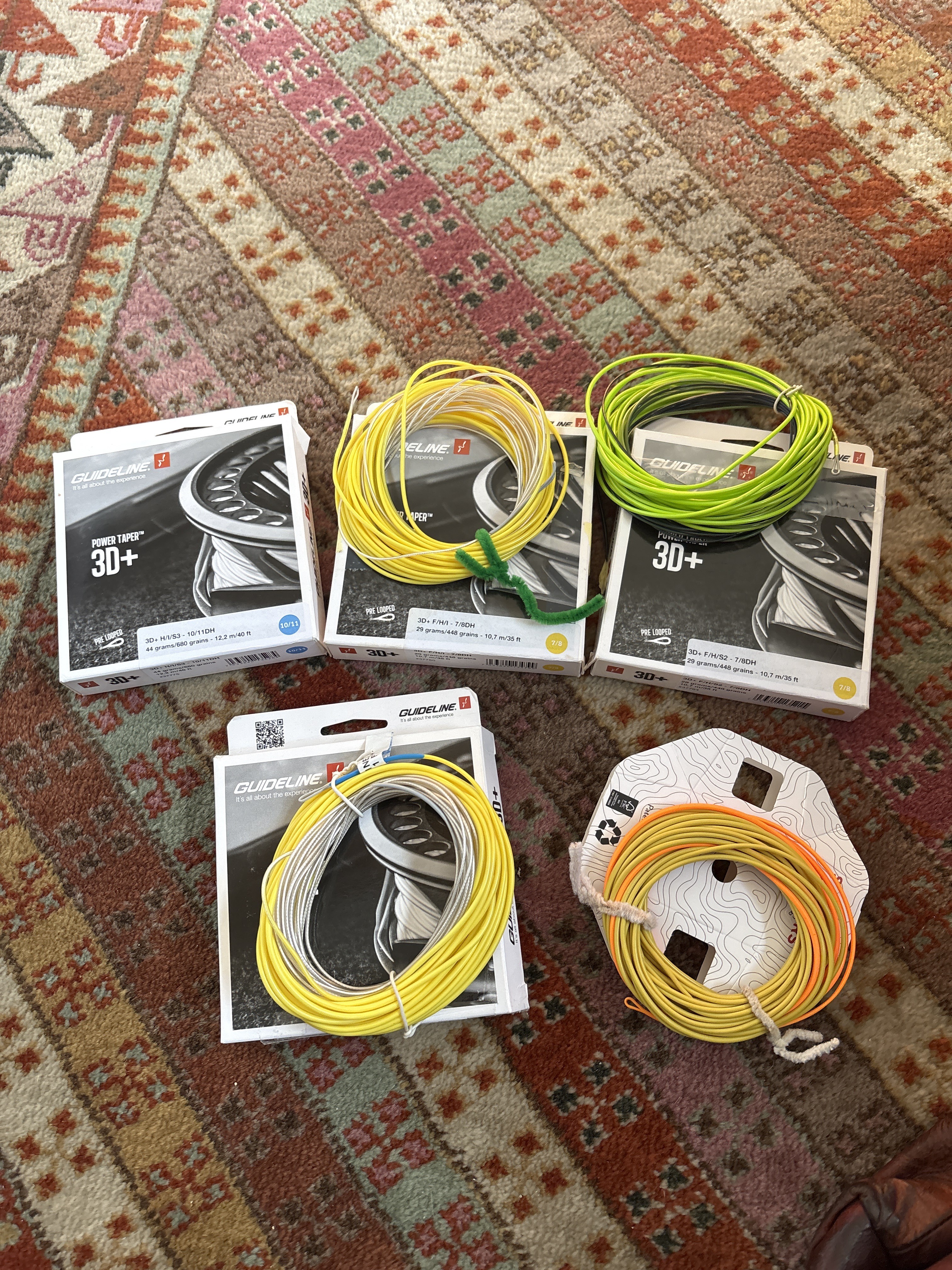 Klumpar Guideline 3D+ & scientific anglers