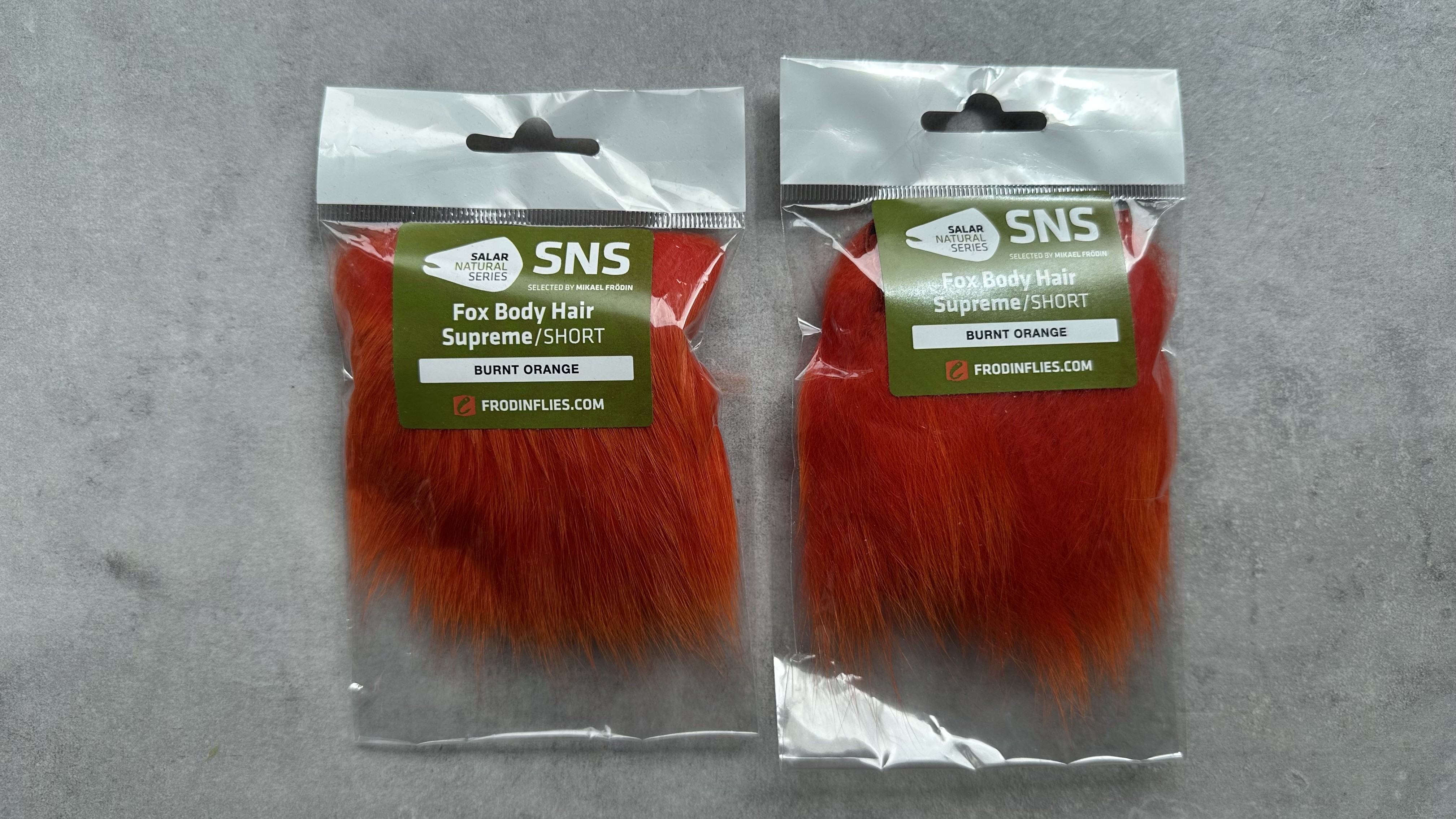 Frödin rävhår burnt orange - 2 paket