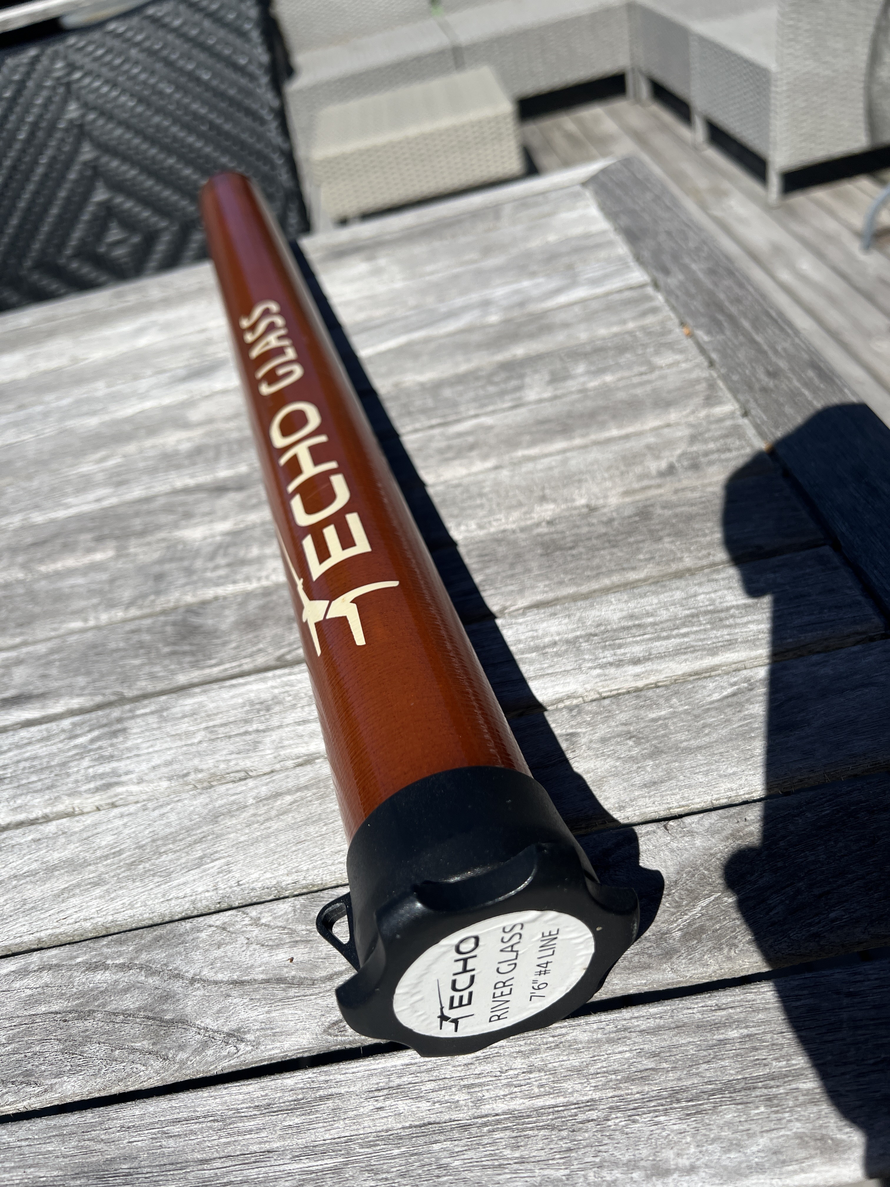 Echo River Glass #4 7’6”, linor (SA, AirFlo, Guideline, Vision)