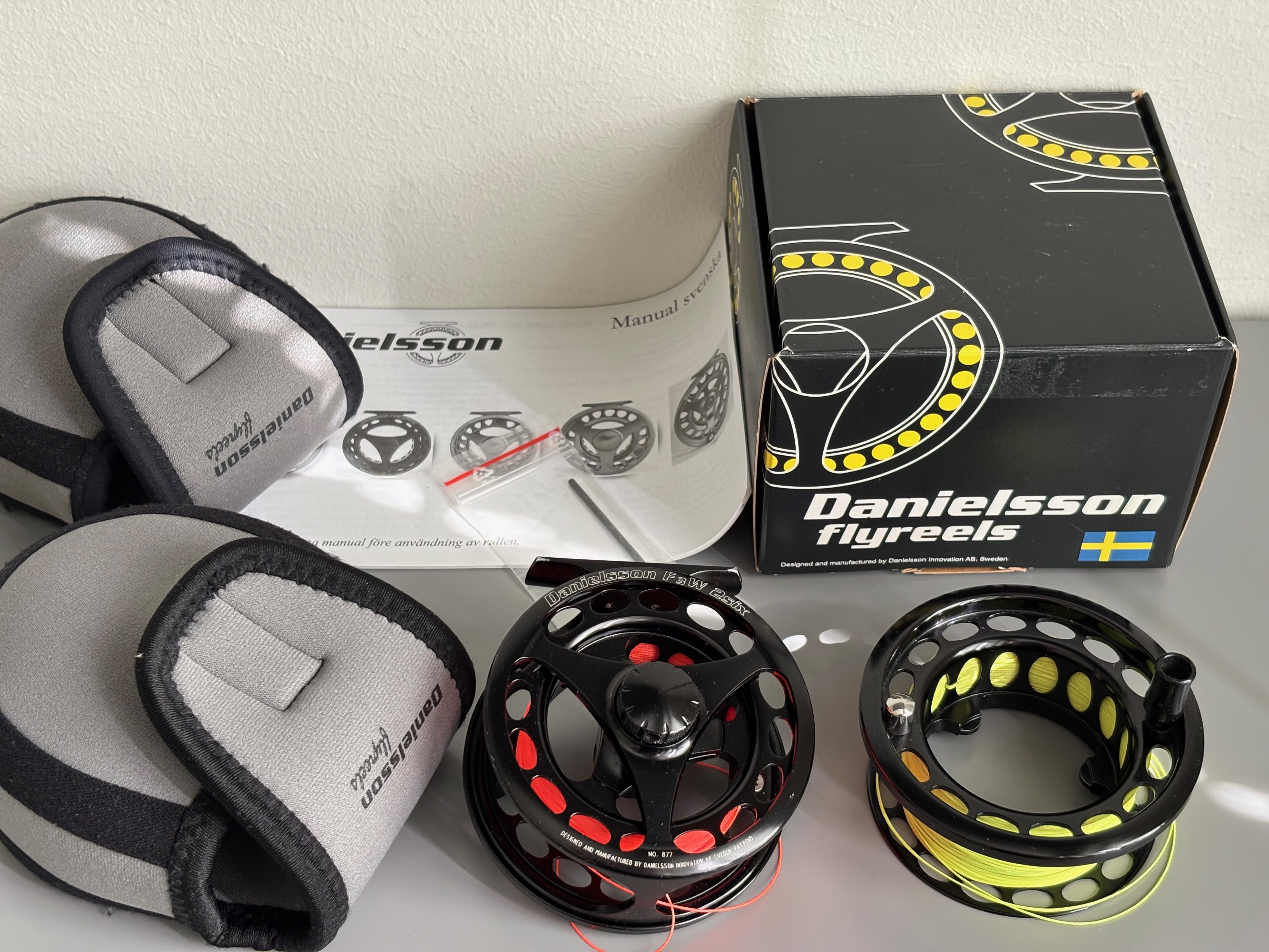 Danielsson F3W 2six inklusive en extra spole