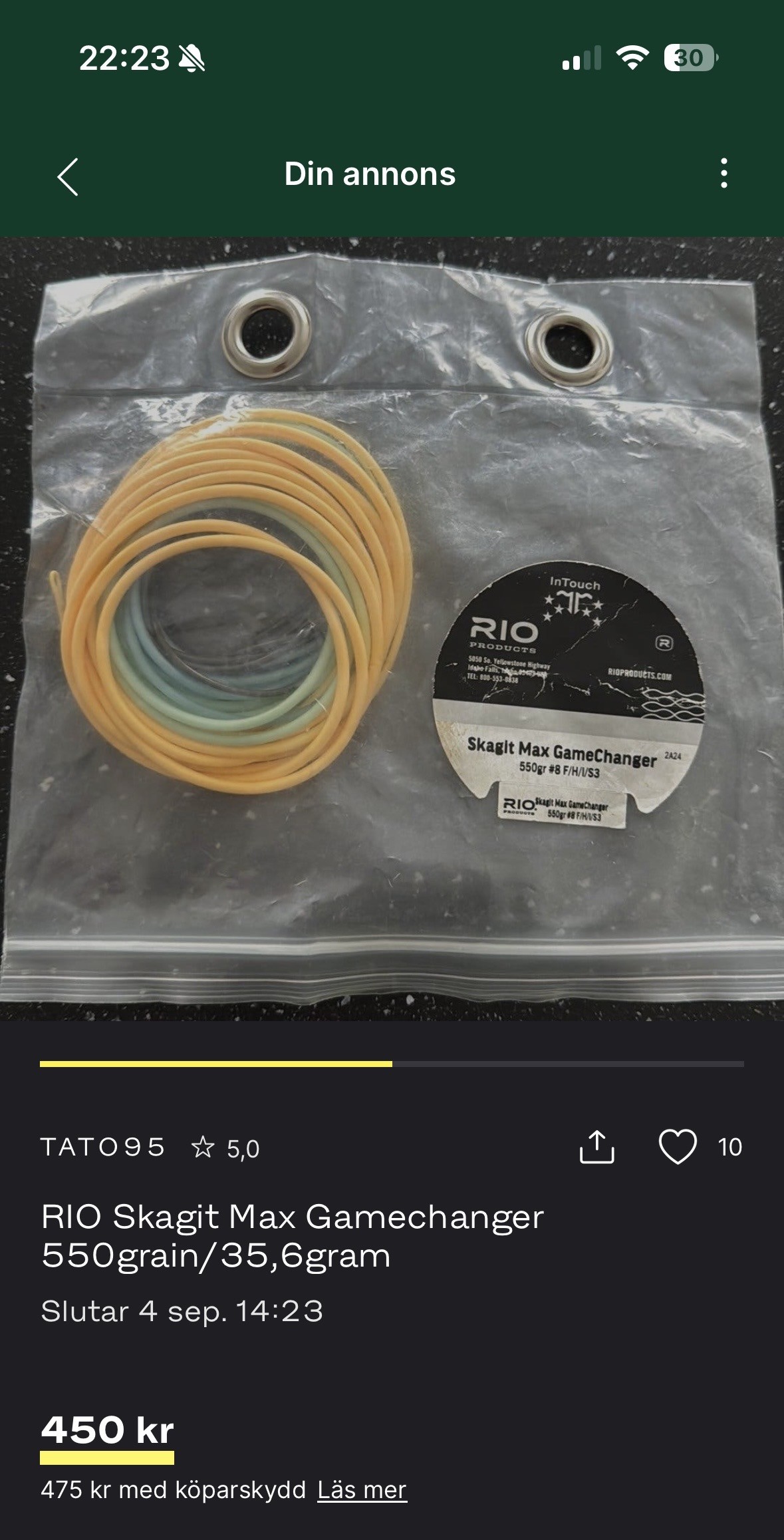 RIO Gamechanger 500-550grains
