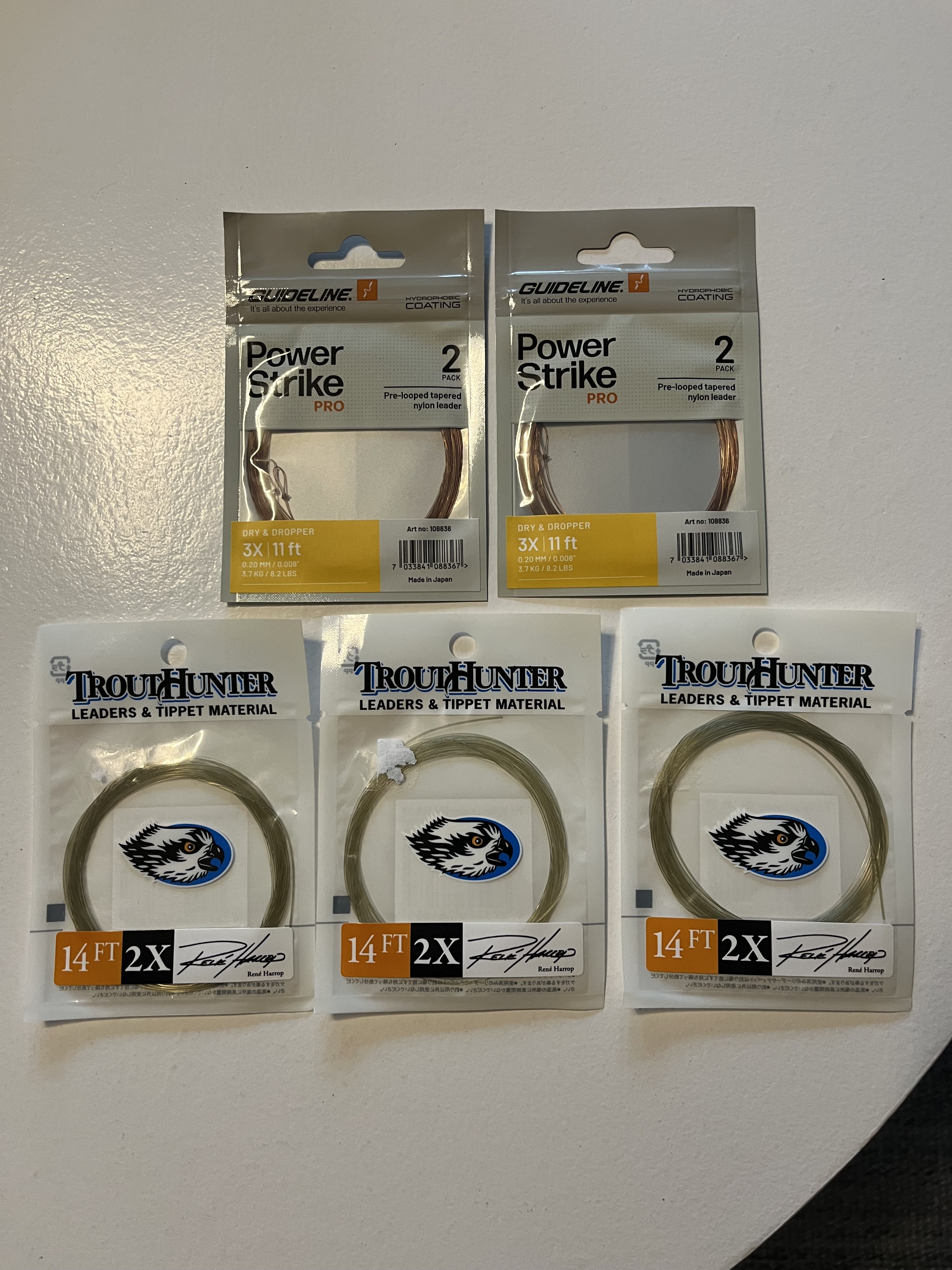 Taperade tafsar TroutHunter/Guideline