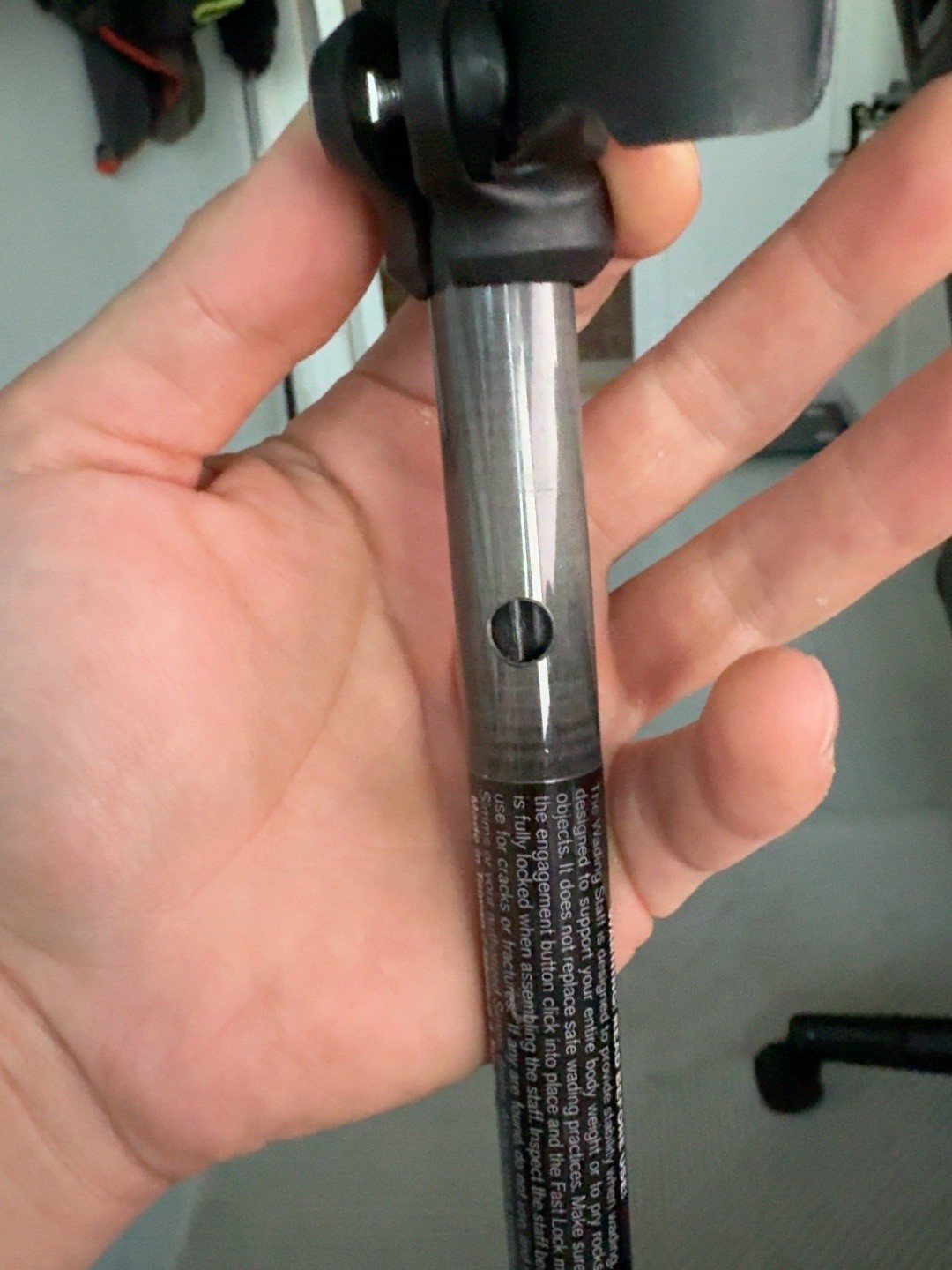 Problem med låsningen på Simms Pro Wading Staff Carbon